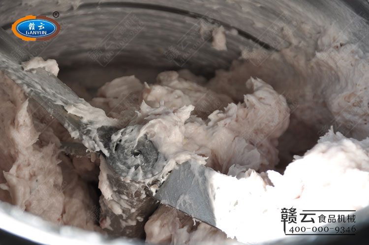 慢速肉丸打漿機(jī)打魚(yú)漿