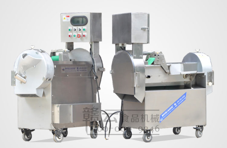 贛云系列多功能數(shù)字切菜機(jī)組圖